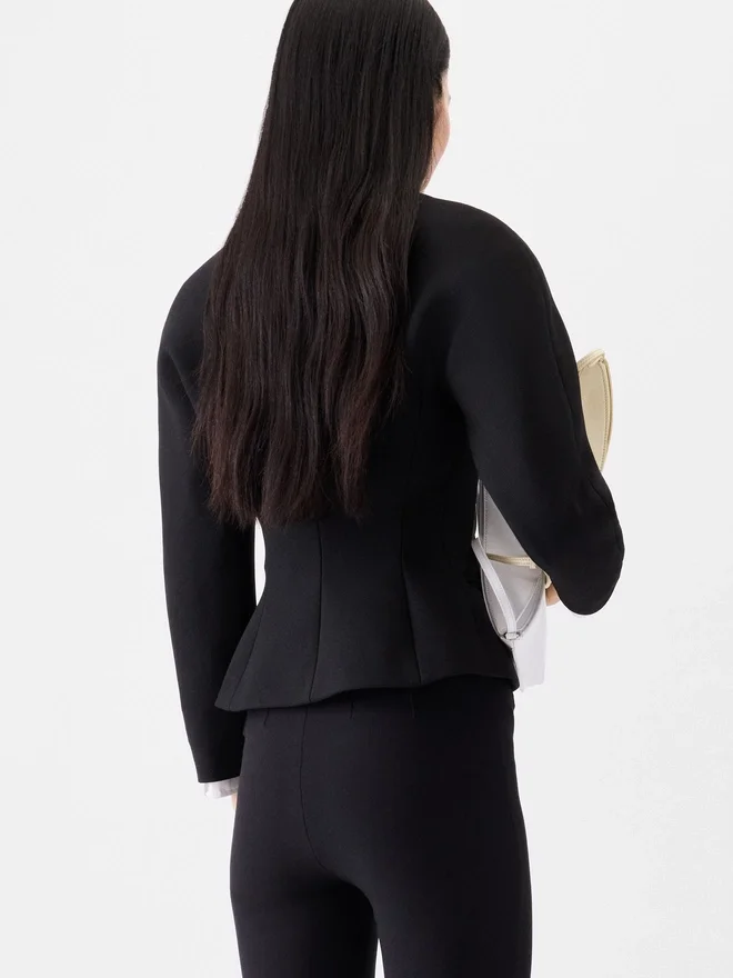 The mini Ovalo jacket Cropped fitted jacket The mini Ovalo jacket Cropped fitted jacket