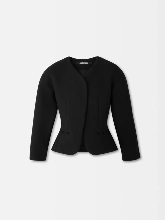 The mini Ovalo jacket Cropped fitted jacket The mini Ovalo jacket Cropped fitted jacket