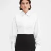 The Mirada shirt Cropped zipper shirt