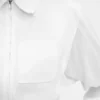 The Mirada shirt Cropped zipper shirt