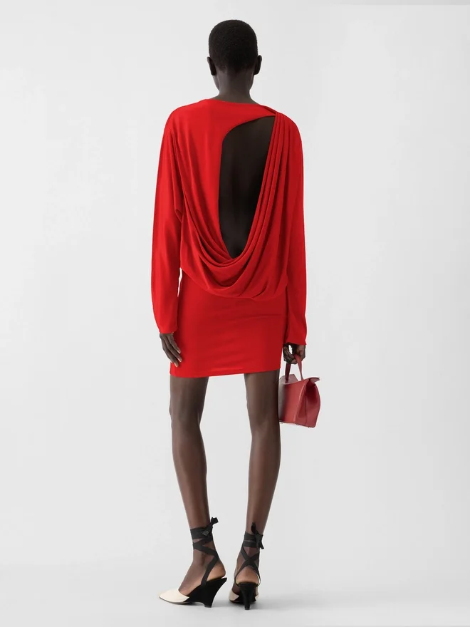 The Mistral dress Cowl-back dress The Mistral dress Cowl-back dress