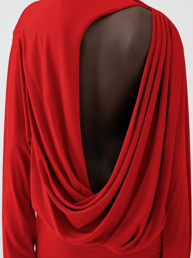 The Mistral dress Cowl-back dress The Mistral dress Cowl-back dress