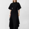 The Mistral knit dress Draped short-sleeve dress The Mistral knit dress Draped short-sleeve dress