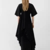 The Mistral knit dress Draped short-sleeve dress The Mistral knit dress Draped short-sleeve dress