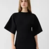 The Mistral knit dress Draped short-sleeve dress The Mistral knit dress Draped short-sleeve dress