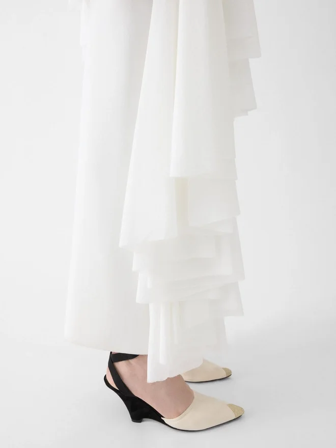 The Mistral knit dress Draped short-sleeve dress The Mistral knit dress Draped short-sleeve dress