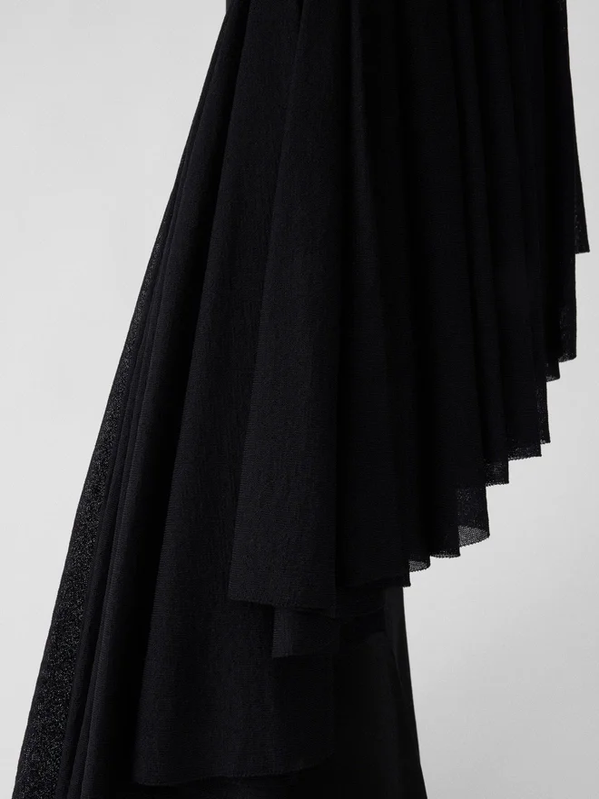 The Mistral knit dress Draped short-sleeve dress The Mistral knit dress Draped short-sleeve dress