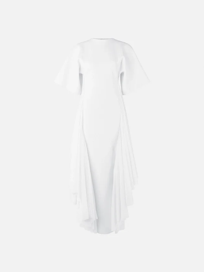 The Mistral knit dress Draped short-sleeve dress The Mistral knit dress Draped short-sleeve dress