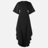 The Mistral knit dress Draped short-sleeve dress The Mistral knit dress Draped short-sleeve dress