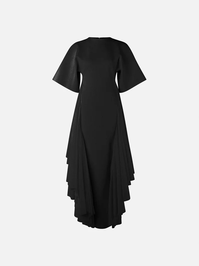 The Mistral knit dress Draped short-sleeve dress The Mistral knit dress Draped short-sleeve dress
