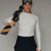 The mock-neck top Jacquemus + Nike Long-sleeve top – Jacquemus + Nike collaboration The mock-neck top Jacquemus + Nike Long-sleeve top – Jacquemus + Nike collaboration