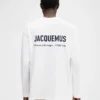 The Montaigne address long-sleeve t-shirt Long sleeve t-shirt with printed address and logo – sold exclusively online and in our Paris store The Montaigne address long-sleeve t-shirt Long sleeve t-shirt with printed address and logo – sold exclusively online and in our Paris store