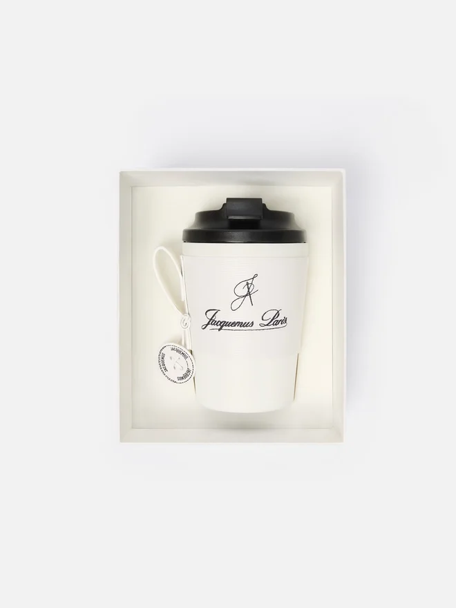 The Montaigne mug Travel mug – sold exclusively online and in our Paris store The Montaigne mug Travel mug – sold exclusively online and in our Paris store