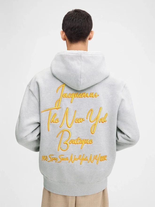The New York hoodie Logo hooded sweatshirt – exclusively sold online and in our New York boutique The New York hoodie Logo hooded sweatshirt – exclusively sold online and in our New York boutique