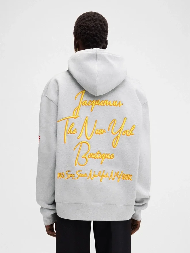 The New York hoodie Logo hooded sweatshirt – exclusively sold online and in our New York boutique The New York hoodie Logo hooded sweatshirt – exclusively sold online and in our New York boutique