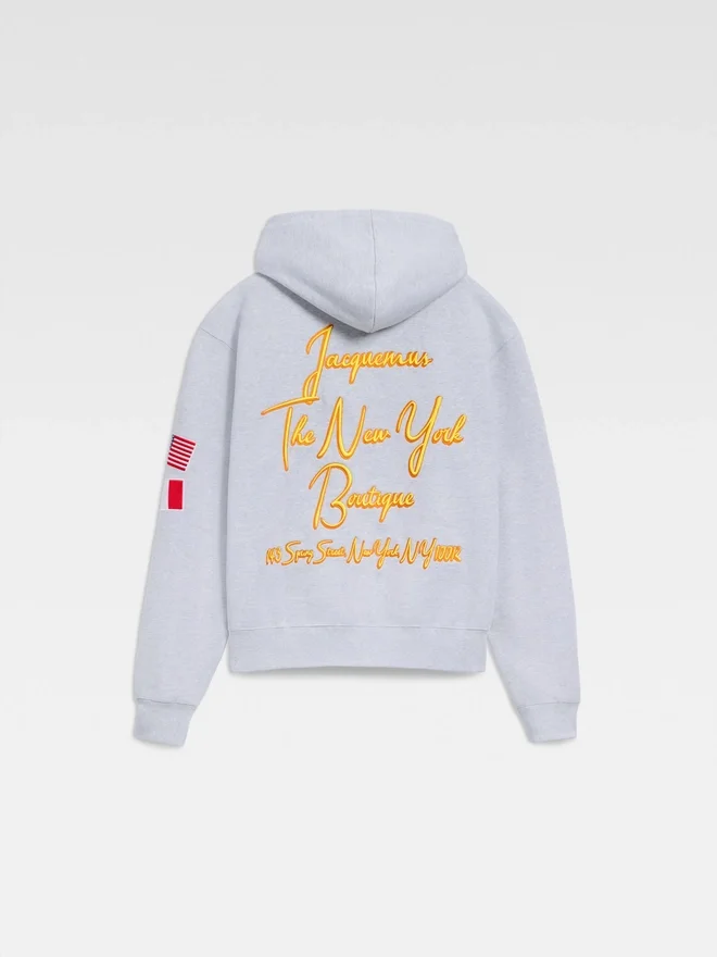 The New York hoodie Logo hooded sweatshirt – exclusively sold online and in our New York boutique The New York hoodie Logo hooded sweatshirt – exclusively sold online and in our New York boutique