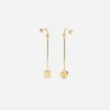 The Nodo earrings Asymmetric dangle earrings The Nodo earrings Asymmetric dangle earrings