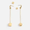 The Nodo earrings Asymmetric dangle earrings The Nodo earrings Asymmetric dangle earrings