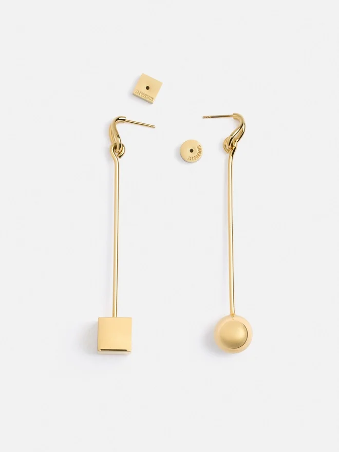 The Nodo earrings Asymmetric dangle earrings The Nodo earrings Asymmetric dangle earrings
