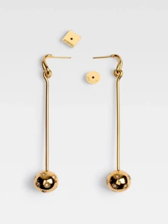 The Nodo earrings Rhinestoned dangle earrings The Nodo earrings Rhinestoned dangle earrings