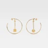 The Nodo hoops earrings Asymmetric hoop earrings