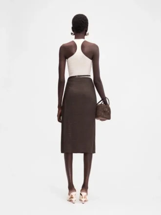 The Notte skirt Charm logo skirt