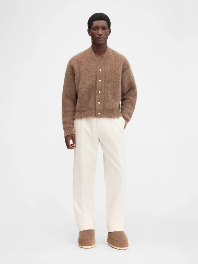 The Nuvola cardigan Mohair buttonned cardigan The Nuvola cardigan Mohair buttonned cardigan