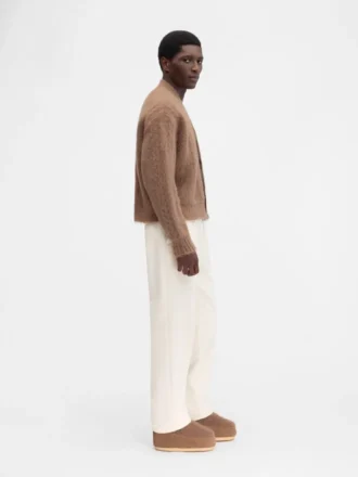 The Nuvola cardigan Mohair buttonned cardigan