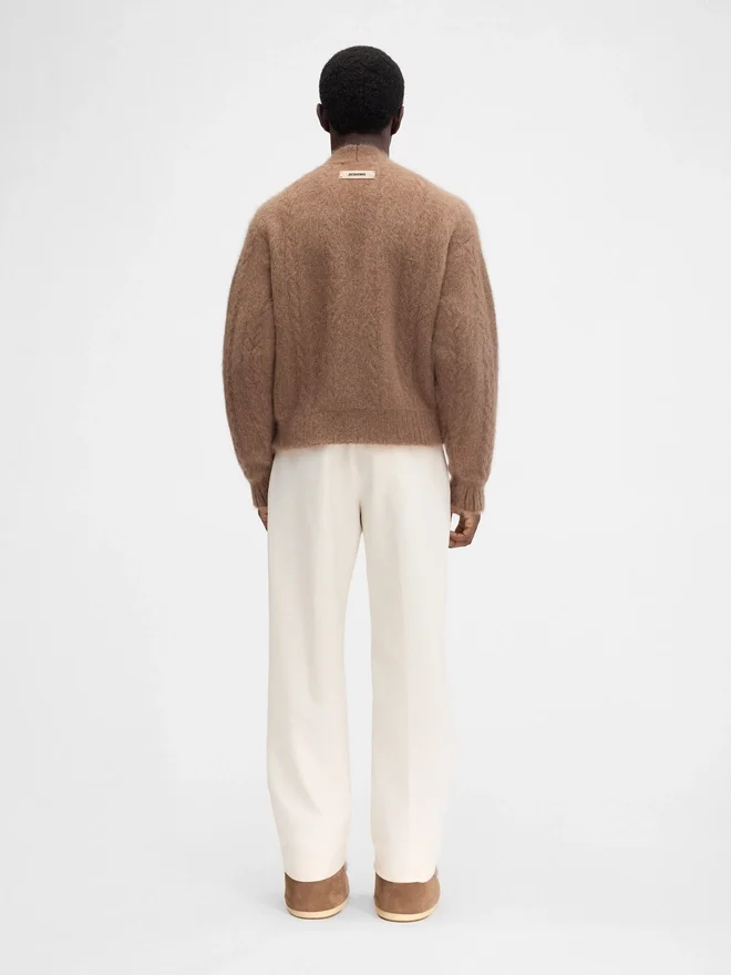The Nuvola cardigan Mohair buttonned cardigan The Nuvola cardigan Mohair buttonned cardigan