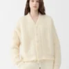 The Nuvola cardigan Mohair buttonned cardigan The Nuvola cardigan Mohair buttonned cardigan