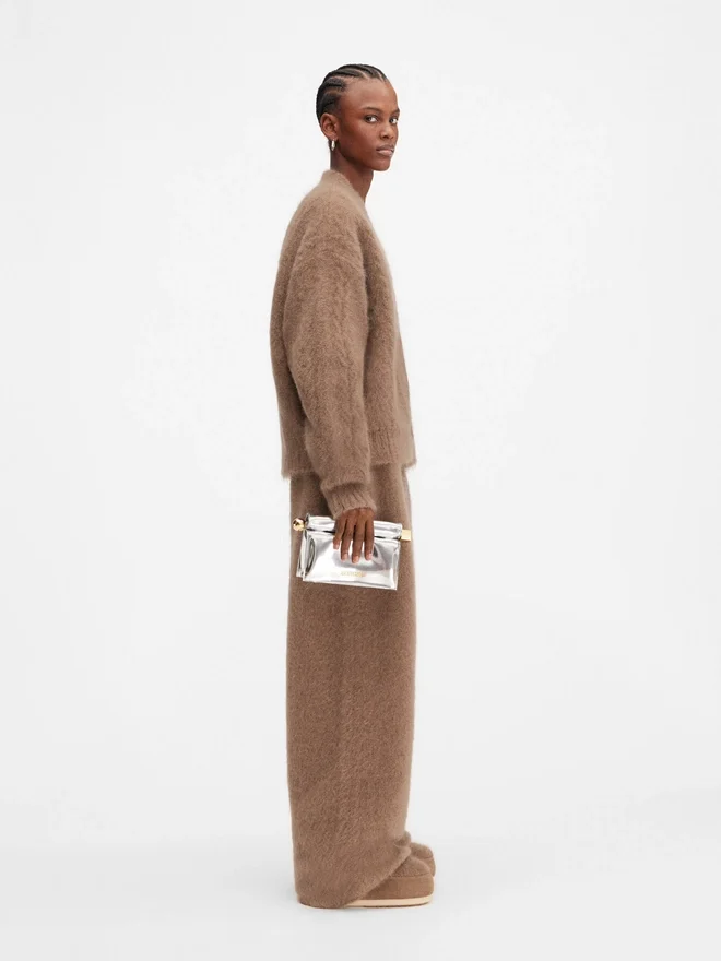 The Nuvola cardigan Mohair buttonned cardigan The Nuvola cardigan Mohair buttonned cardigan