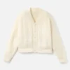 The Nuvola cardigan Mohair buttonned cardigan The Nuvola cardigan Mohair buttonned cardigan