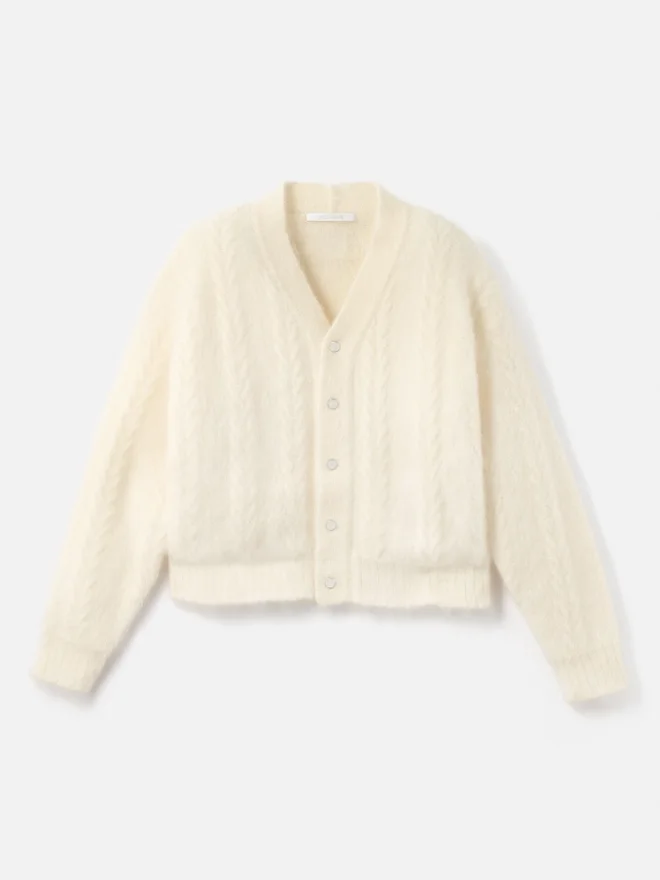 The Nuvola cardigan Mohair buttonned cardigan The Nuvola cardigan Mohair buttonned cardigan