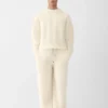 The Nuvola sweater Round-neck mohair sweater