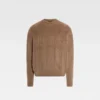 The Nuvola sweater Round-neck mohair sweater