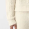 The Nuvola sweater Round-neck mohair sweater