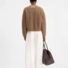 The Nuvola sweater Round-neck mohair sweater