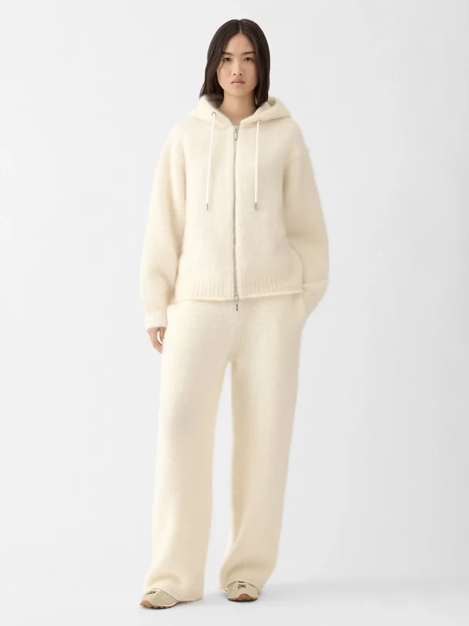 The Nuvola zipped cardigan Mohair zipped cardigan The Nuvola zipped cardigan Mohair zipped cardigan