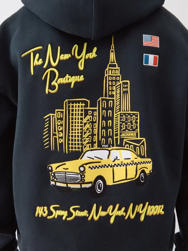 The NYC Cab hoodie Logo hoodie – exclusively sold online and in our New York boutique The NYC Cab hoodie Logo hoodie – exclusively sold online and in our New York boutique