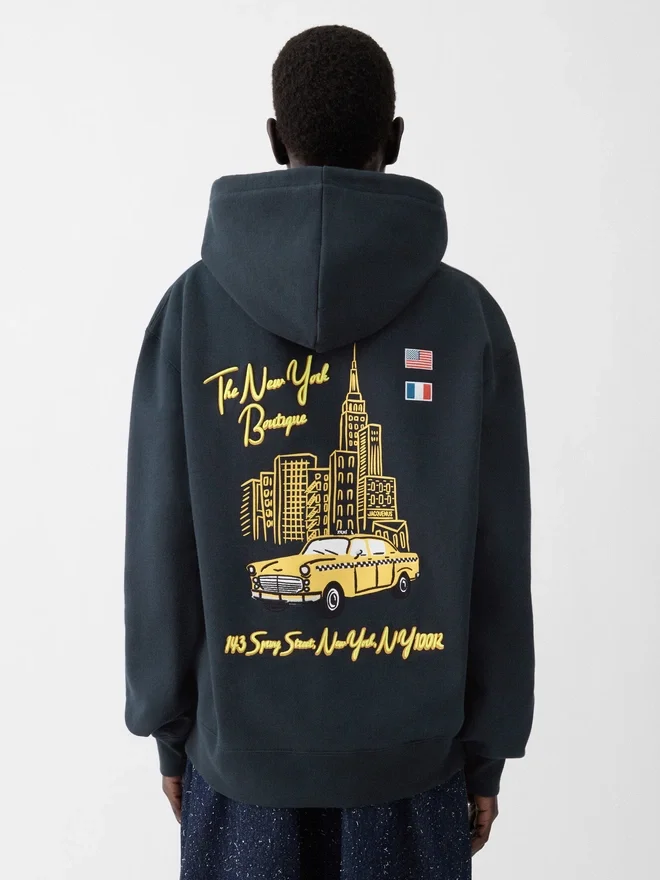 The NYC Cab hoodie Logo hoodie – exclusively sold online and in our New York boutique The NYC Cab hoodie Logo hoodie – exclusively sold online and in our New York boutique
