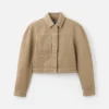 The Ovalo cargo jacket Curved workwear jacket