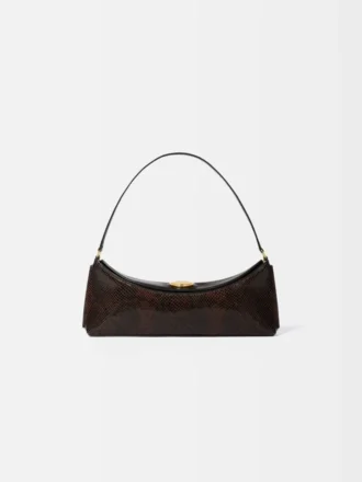 The Ovalo clutch Folded shoulder bag