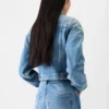 The Ovalo de-Nîmes denim jacket Curved denim jacket The Ovalo de-Nîmes denim jacket Curved denim jacket