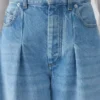 The Ovalo de-Nîmes denim pants High-waisted curved jeans The Ovalo de-Nîmes denim pants High-waisted curved jeans