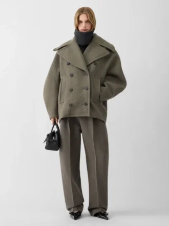 The Ovalo peacoat Round peacoat