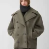 The Ovalo peacoat Round peacoat