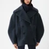 The Ovalo peacoat Round peacoat