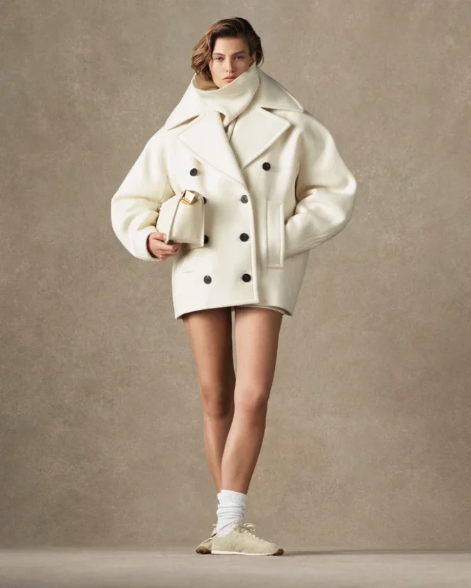 The Ovalo peacoat Round peacoat