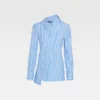 The Pablo shirt Asymmetric striped shirt