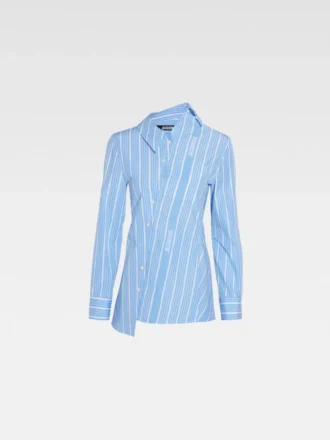 The Pablo shirt Asymmetric striped shirt